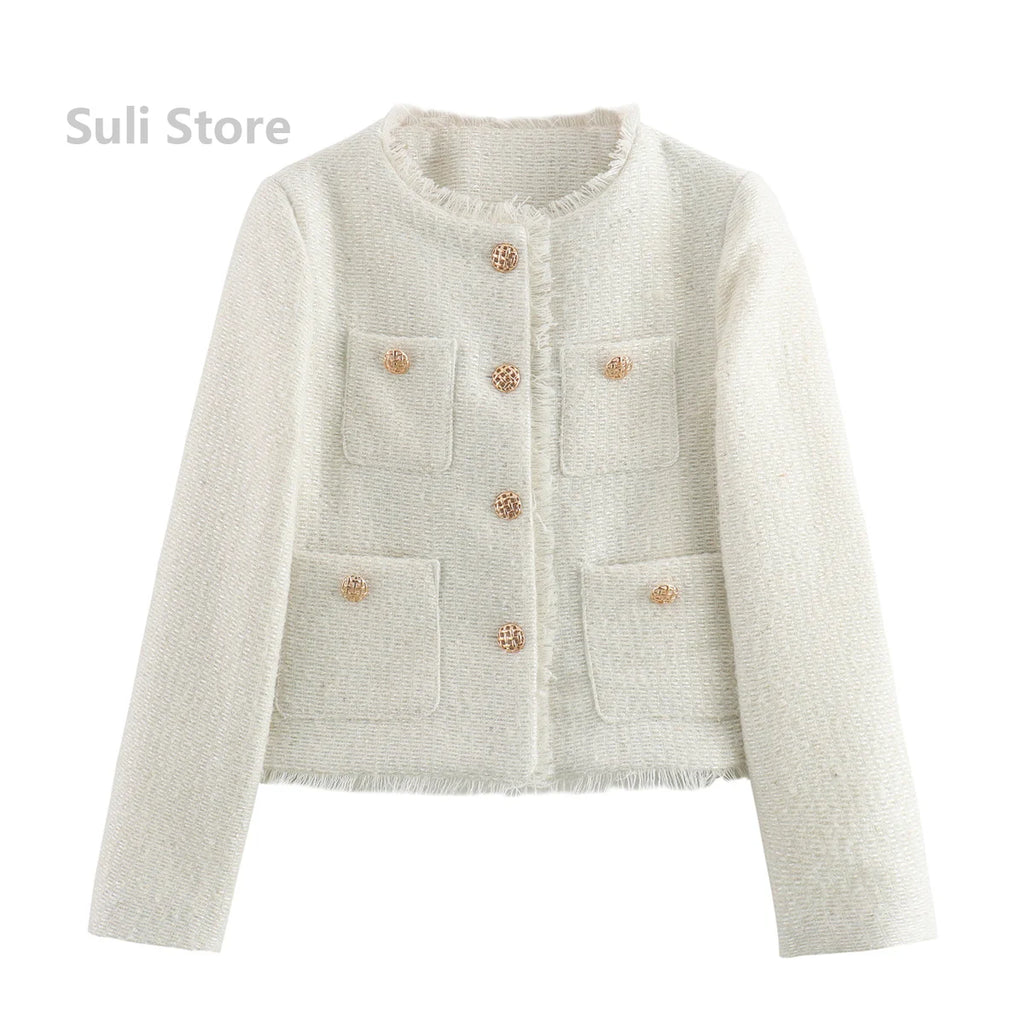 María | Chaqueta Tweed Básica