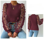 Valeria | Blusa de encaje elegante