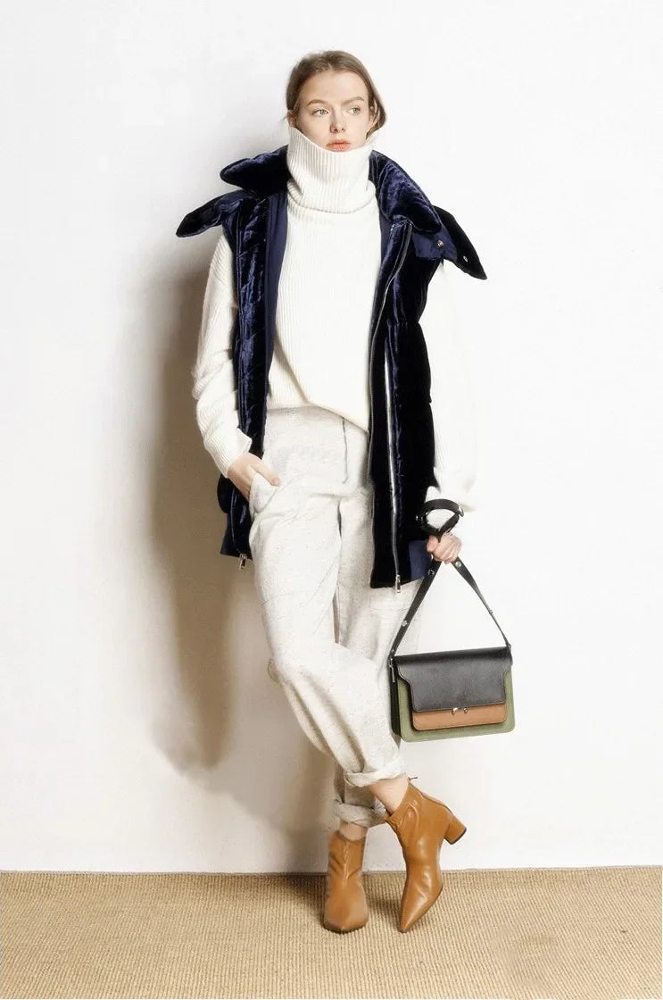 Isabela | Jersey de punto con cuello alto