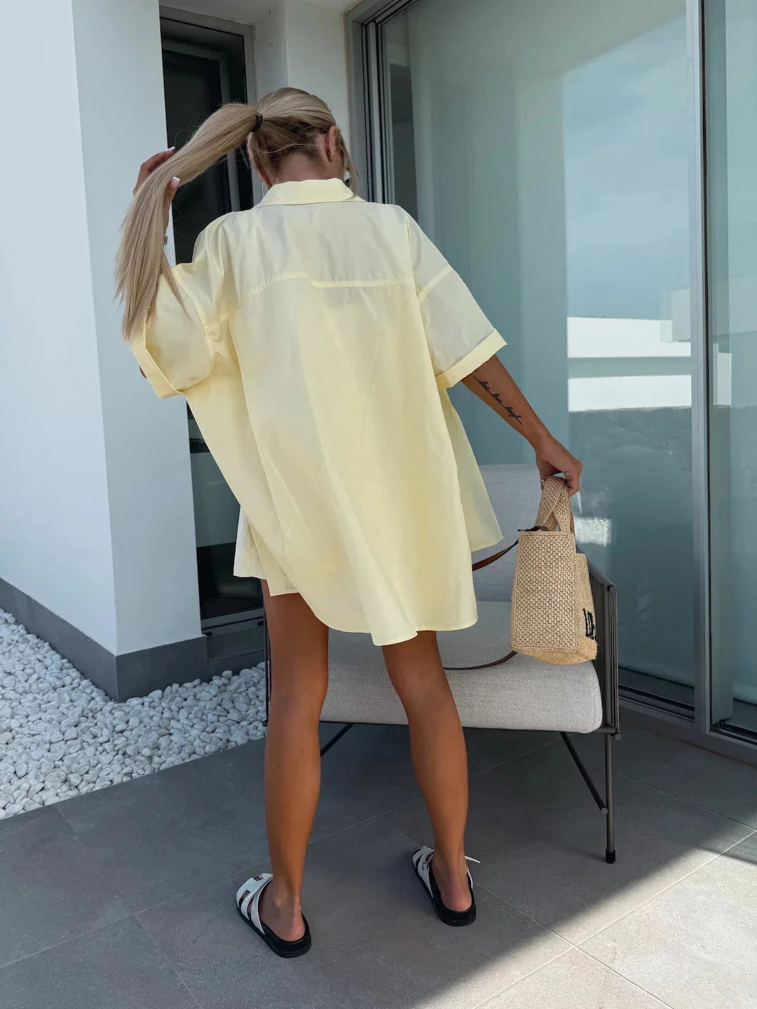 Marina | Conjunto corto de verano con top y pantalones