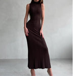 Cristina | Vestido de punto elegante sin mangas