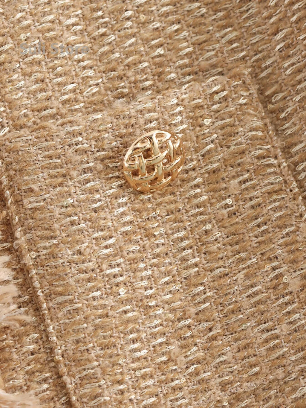 María | Chaqueta Tweed Básica