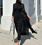 Cristina | Vestido de punto elegante sin mangas