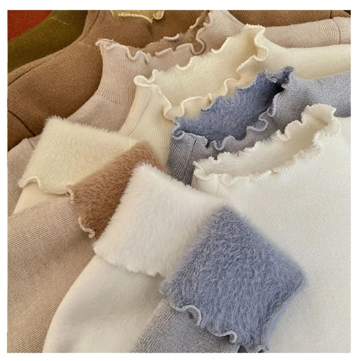 Isabel | Jersey térmico de cuello semi-alto