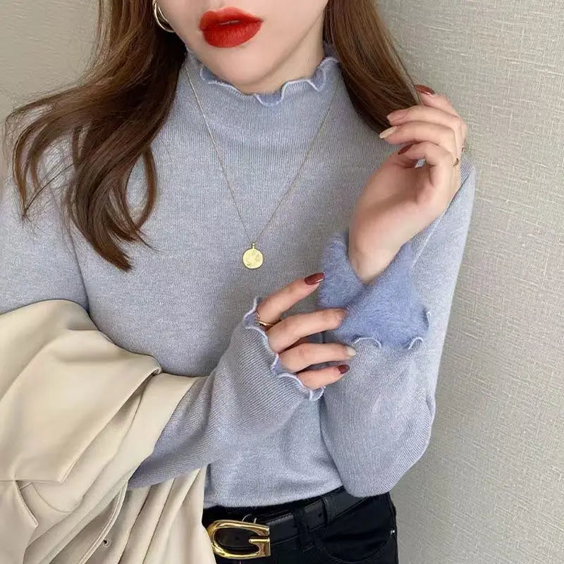 Isabel | Jersey térmico de cuello semi-alto