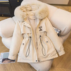 Lucía | Parka acolchada con capucha y forro de peluche