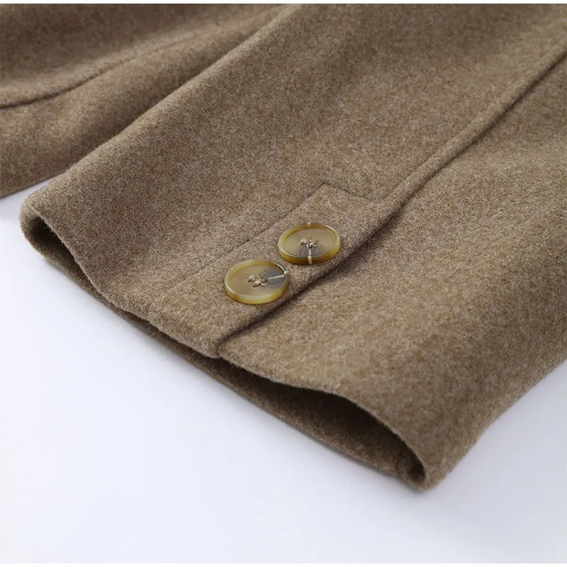 Marina | Chaqueta de lana con solapa