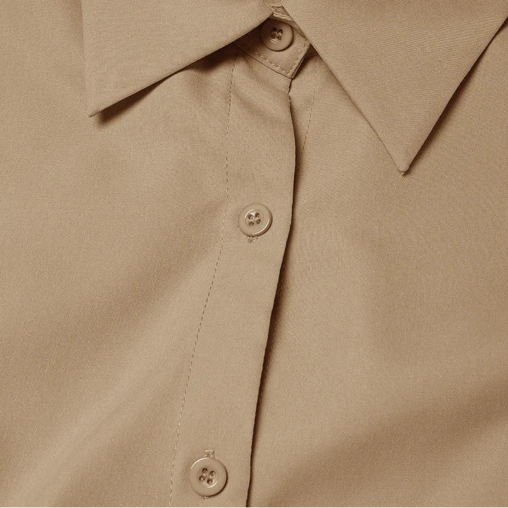 Lucía | Vestido camisero largo