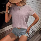 Clara | Camiseta veraniega con detalle calado