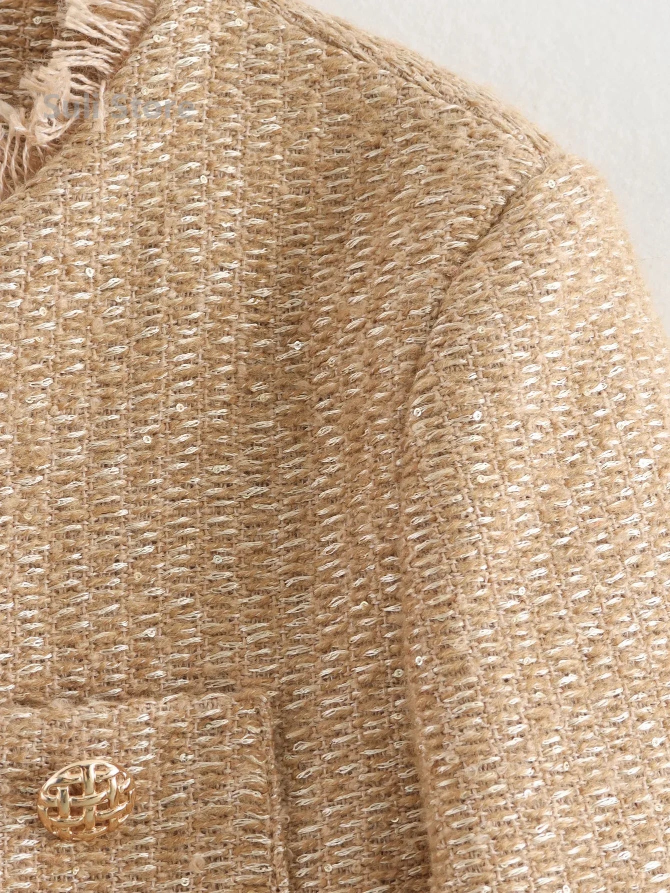 María | Chaqueta Tweed Básica