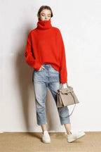 Isabela | Jersey de punto con cuello alto