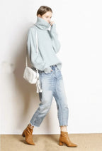 Isabela | Jersey de punto con cuello alto