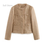 María | Chaqueta Tweed Básica