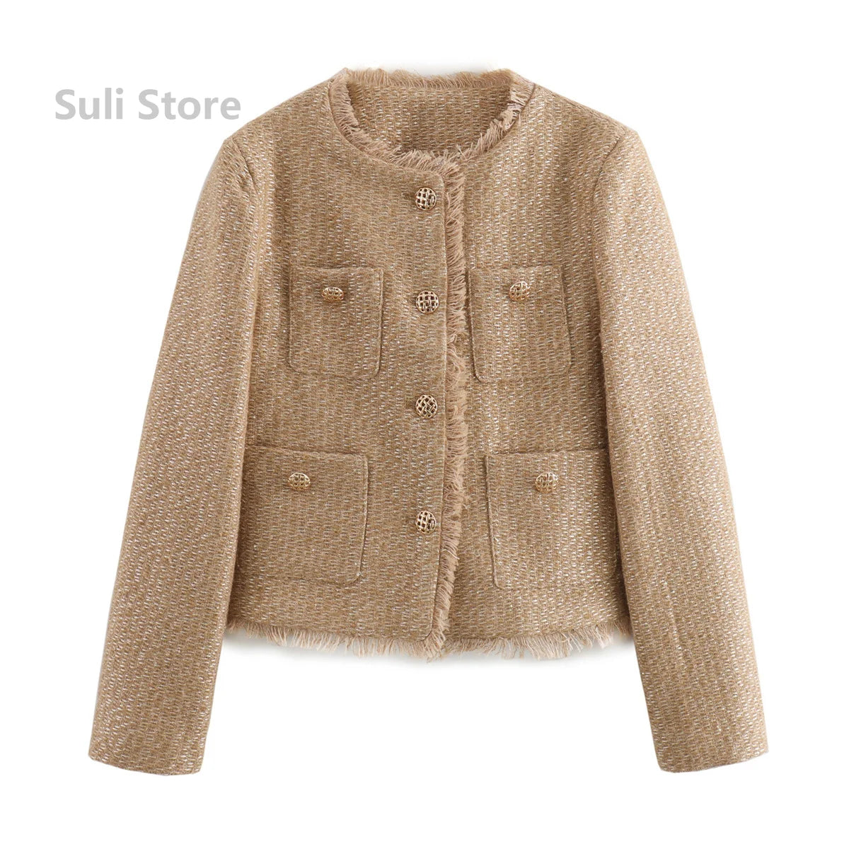 María | Chaqueta Tweed Básica