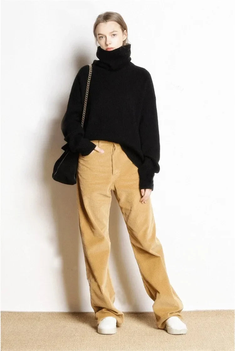 Isabela | Jersey de punto con cuello alto