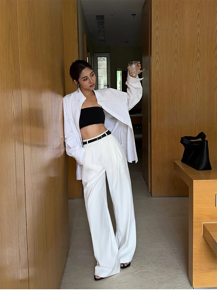 Lori | Pantalones anchos de traje