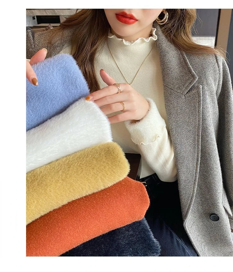 Isabel | Jersey térmico de cuello semi-alto