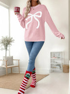 Elena | Suéter navideño de punto con diseño dulce y casual