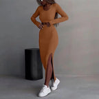 Marina | Conjunto de punto con falda ajustada