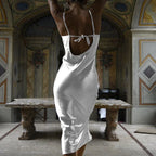 Clara | Vestido satinado elegante