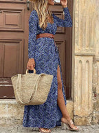 Marina | Vestido bohemio con estampado floral