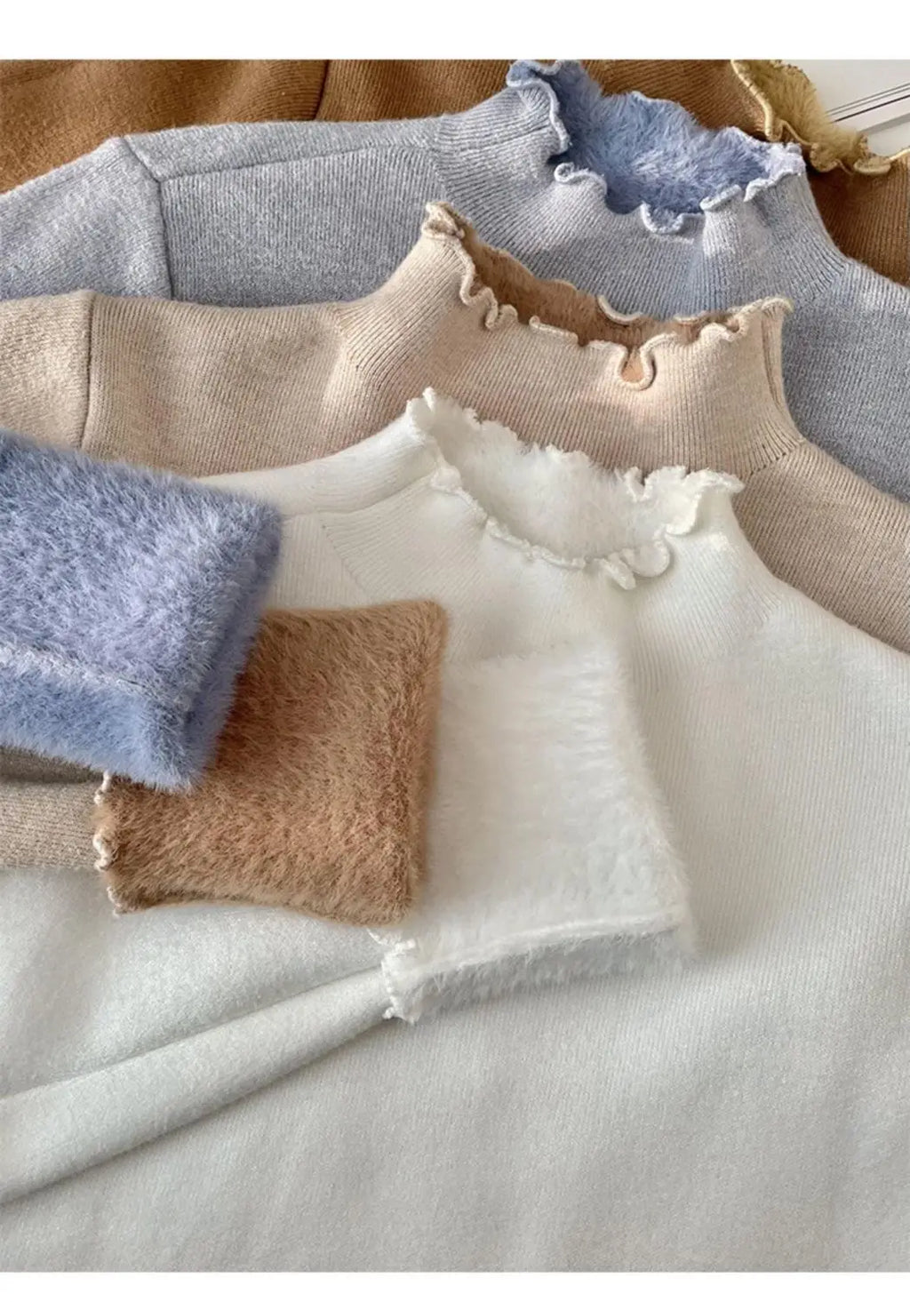 Isabel | Jersey térmico de cuello semi-alto