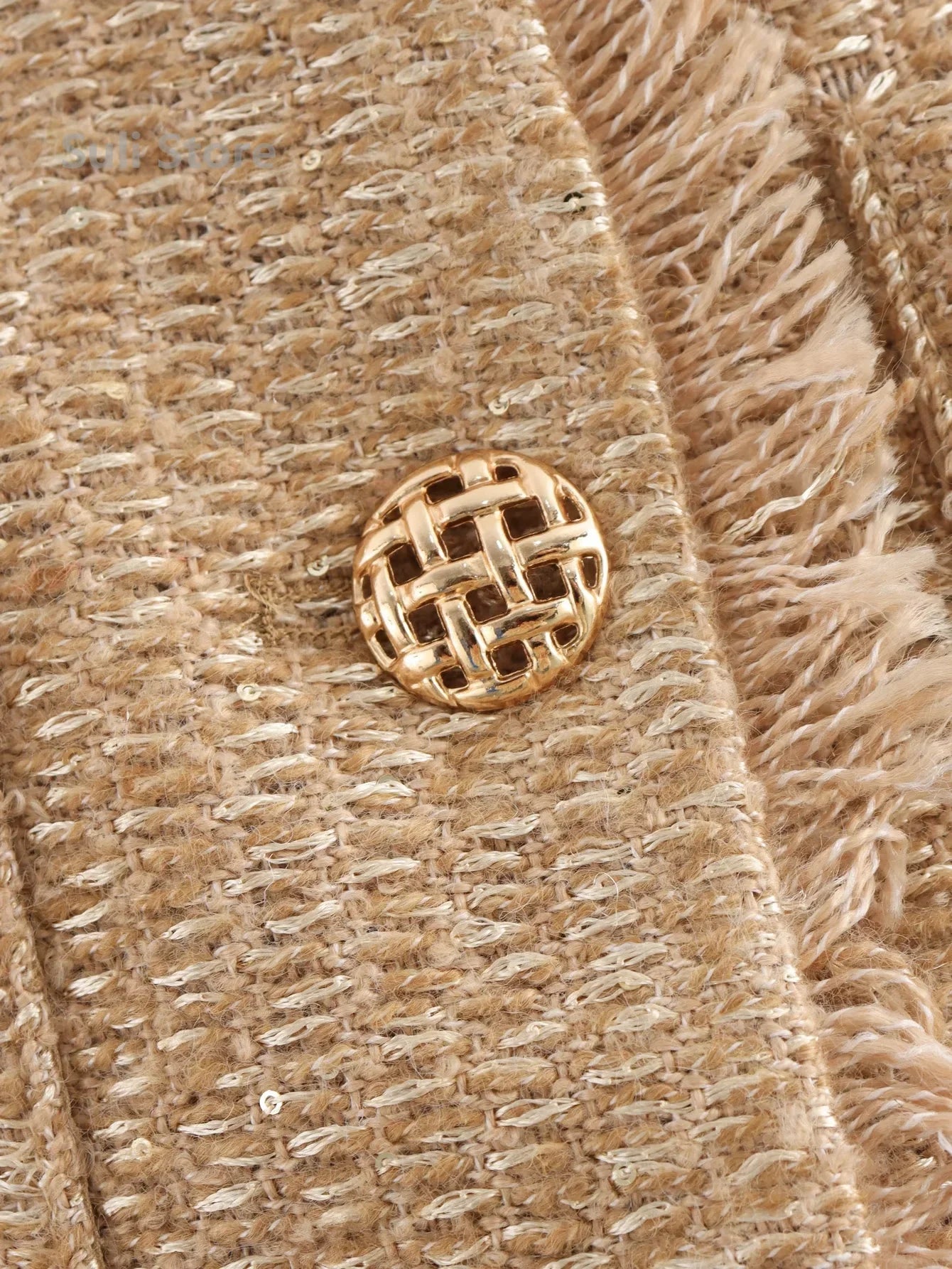 María | Chaqueta Tweed Básica